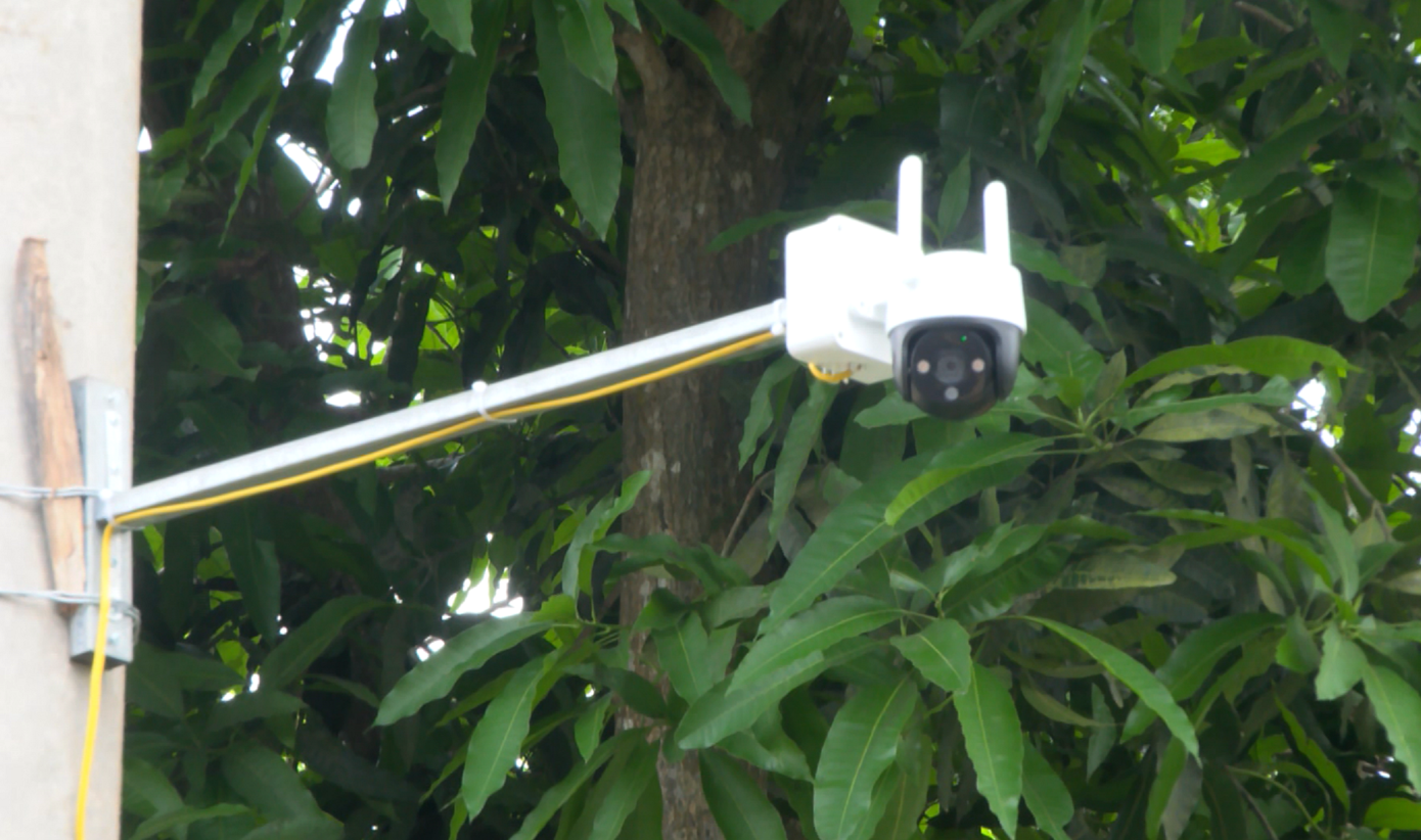 Camera được lắp đặt nhiều khu vực.