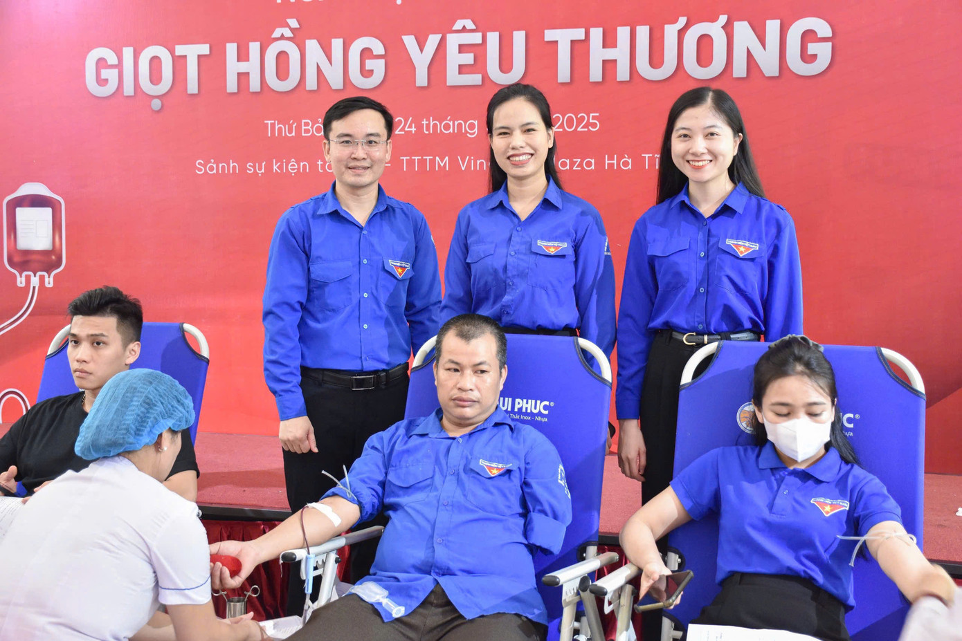 Nhiều đoàn viên thanh niên đã có hàng chục lần tham gia hiến máu tình nguyện.