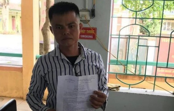 Đối tượng Nguyễn Duy Quỳnh bị bắt giữ. Đối tượng Nguyễn Duy Quỳnh bị bắt giữ.