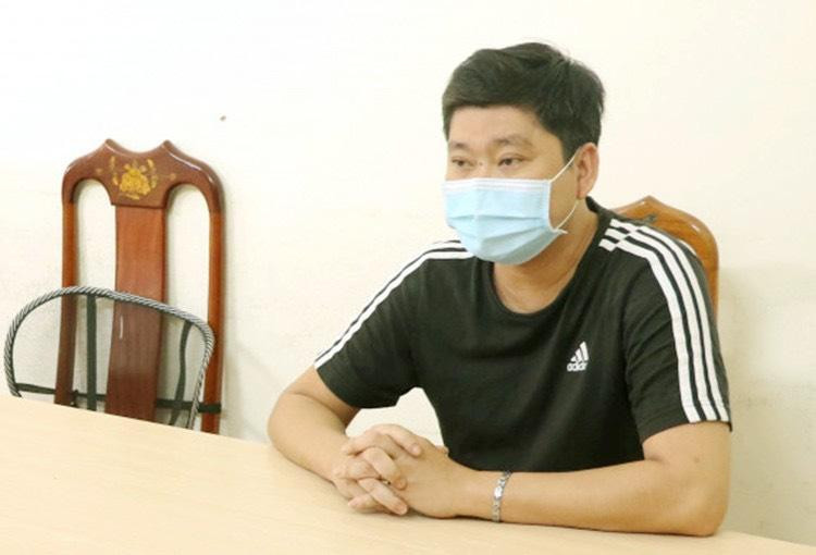 Bị can Hiếu tại cơ quan điều tra. (ảnh CACC)