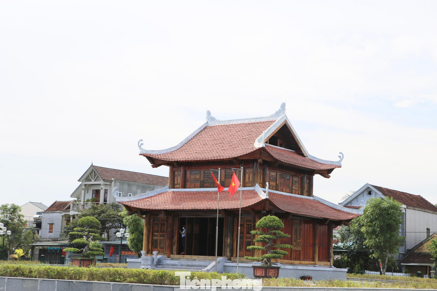 Nhà thờ Chủ tịch Hồ Chí Minh tại khu lưu niệm được xây dựng vào năm 2018.