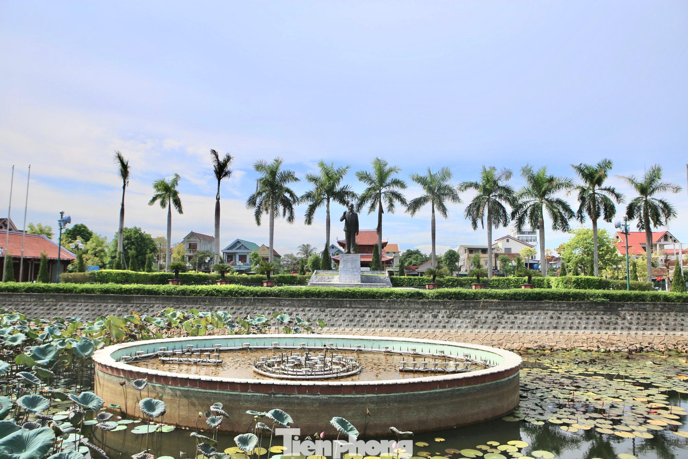 Khu di tích bình dị ở trung tâm thành phố Hà Tĩnh.