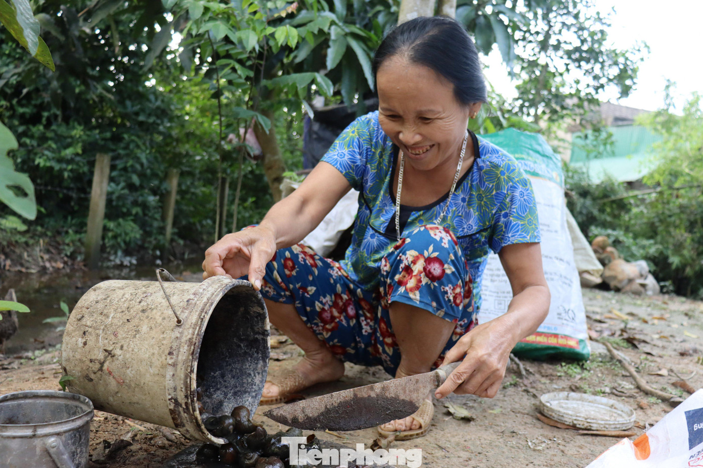 Lươn rất ham ăn chất tanh, để dụ được lươn chui vào trúm, hàng ngày người thợ phải đi đào giun đất và ốc bươu, sau đó băm nhỏ, trộn nhuyễn với bùn để làm mồi nhử. Lươn rất ham ăn chất tanh, để dụ được lươn chui vào trúm, hàng ngày người thợ phải đi đào giun đất và ốc bươu, sau đó băm nhỏ, trộn nhuyễn với bùn để làm mồi nhử.