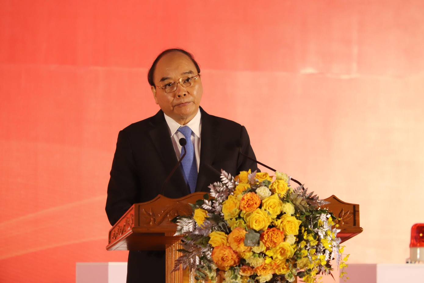 Chủ tịch nước Nguyễn Xuân Phúc phát biểu tại buổi lễ.