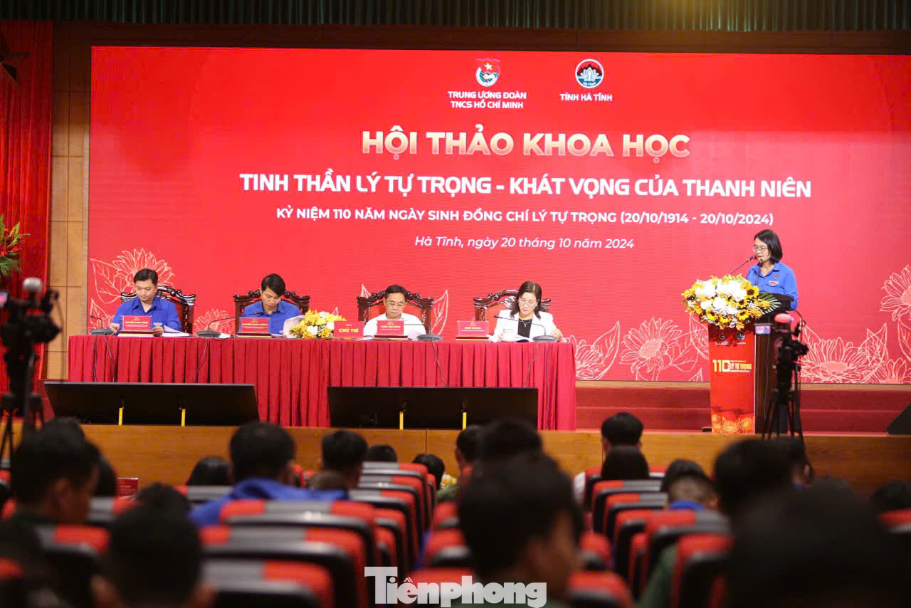 Hội thảo được chia thành 3 nội dung bao gồm: Tinh thần Lý Tự Trọng - Những bài học cho thanh niên hiện nay; Lý Tự Trọng với quê hương Hà Tĩnh và Tinh thần Lý Tự Trọng - Khát vọng của thanh niên Việt Nam thời kỳ mới.
