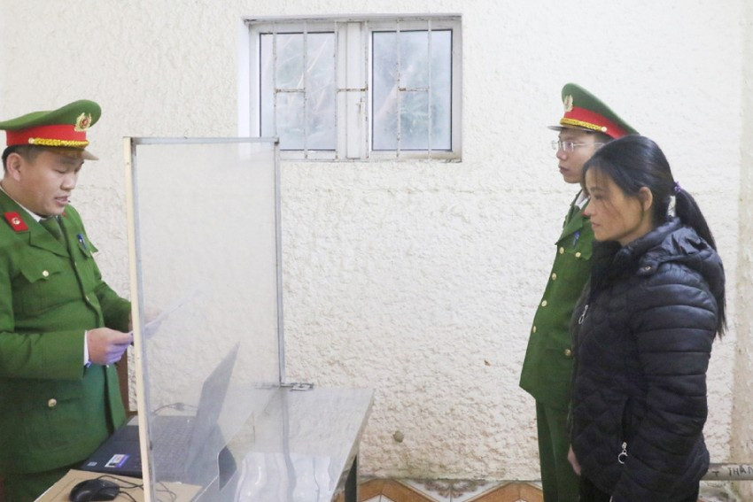 Phương bị khởi tố, bắt tạm giam. Ảnh: CA Phương bị khởi tố, bắt tạm giam. Ảnh: CA