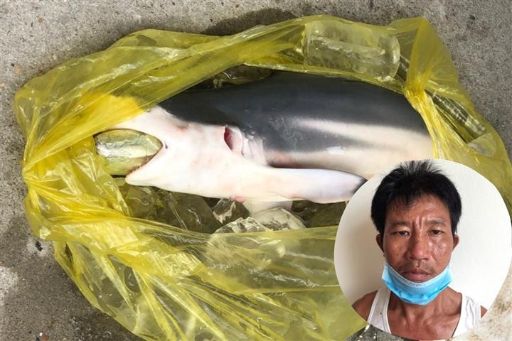 Sơn bị bắt giữ cùng tang vật.