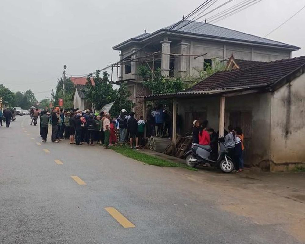 Ngôi nhà nơi xảy ra sự việc. Ngôi nhà nơi xảy ra sự việc.