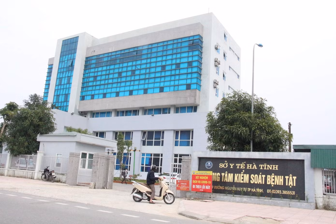 Trung tâm Kiểm soát Bệnh tật tỉnh Hà Tĩnh.