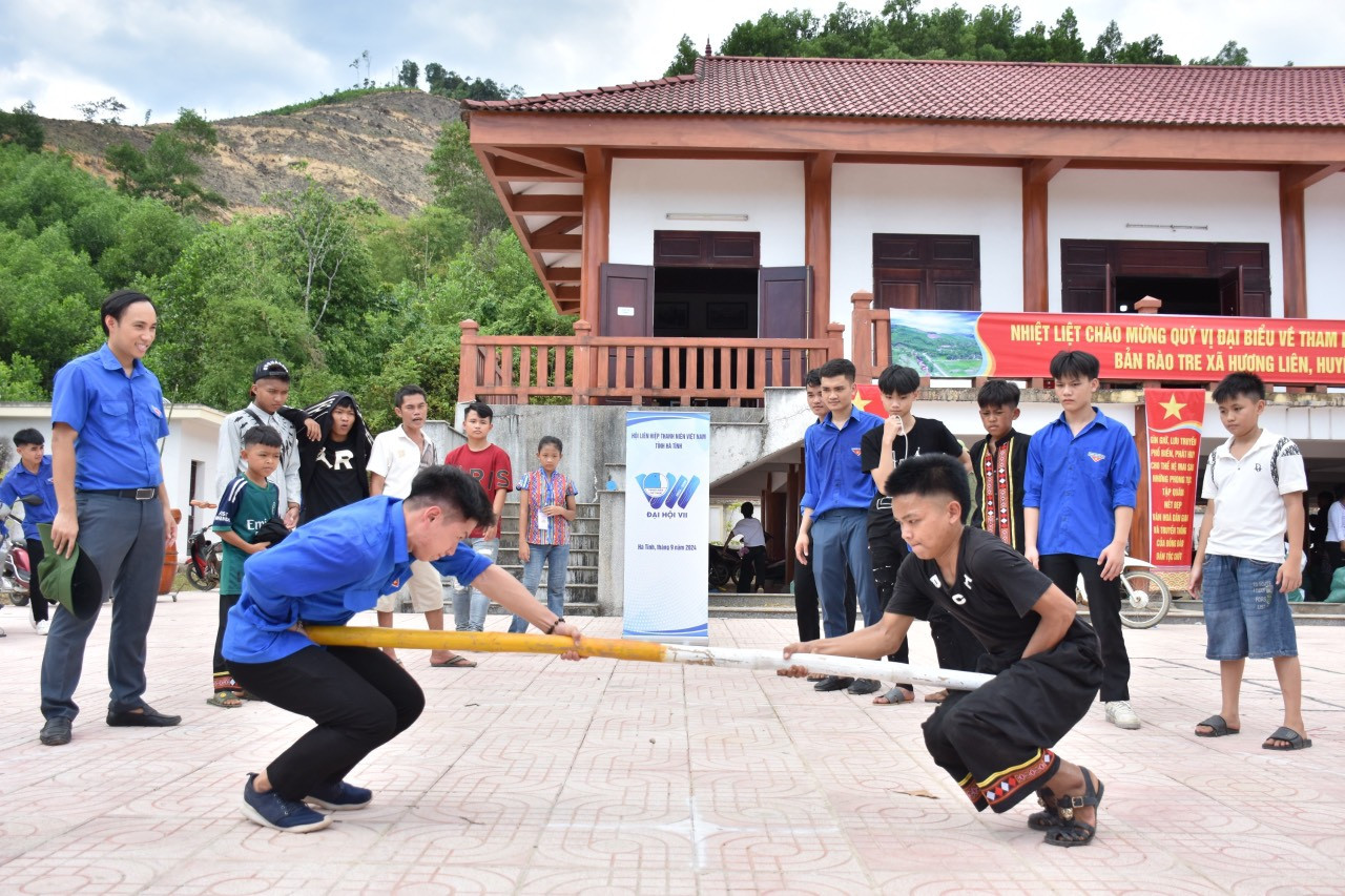 Không khí vui tươi tại Tết Lấp Lỗ.