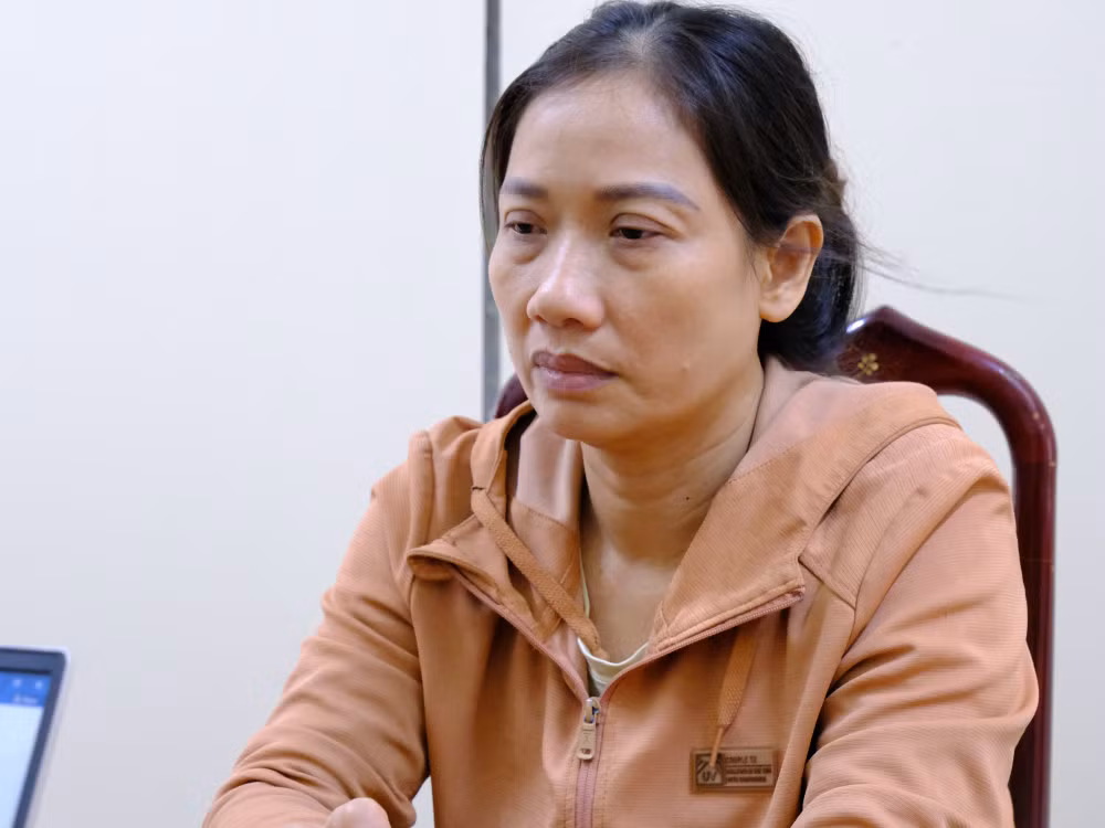 Nguyễn Thị Tường Oanh (Ảnh: Công an cung cấp).