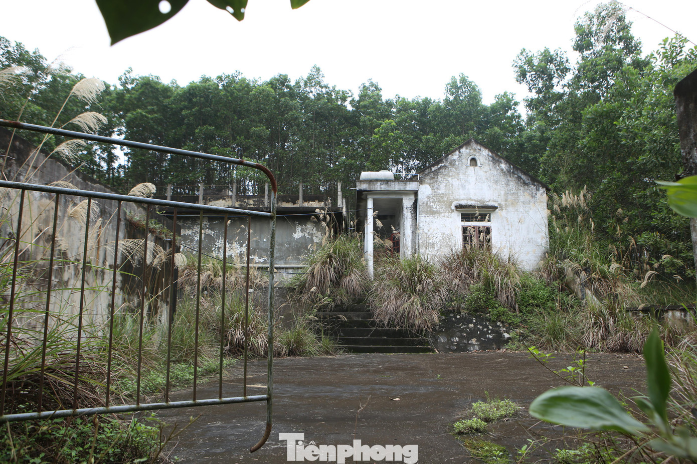 Bên trong nhà máy nước gần 6 tỷ đồng bỏ hoang.