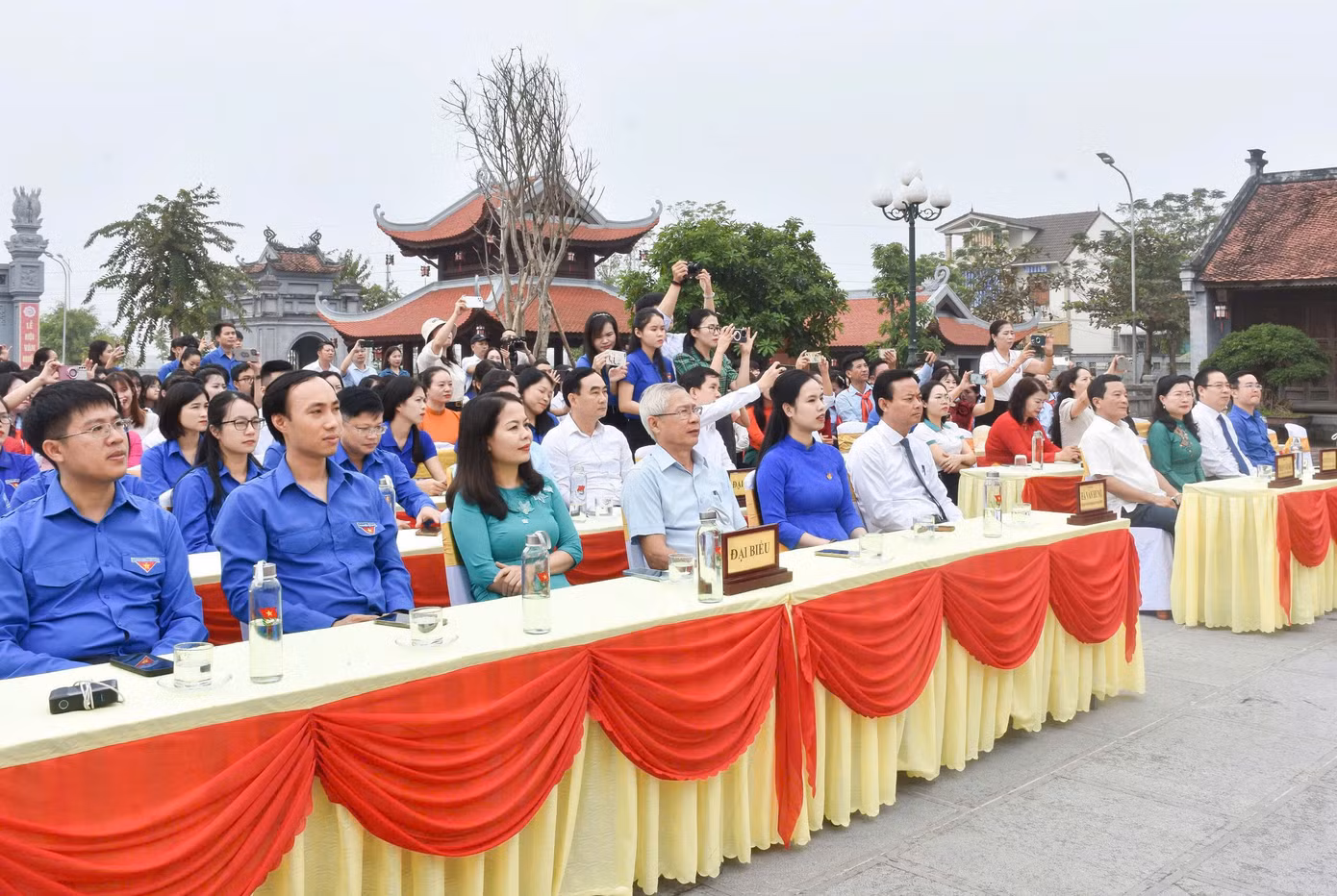 Toàn cảnh lễ tuyên dương. Ảnh: HN