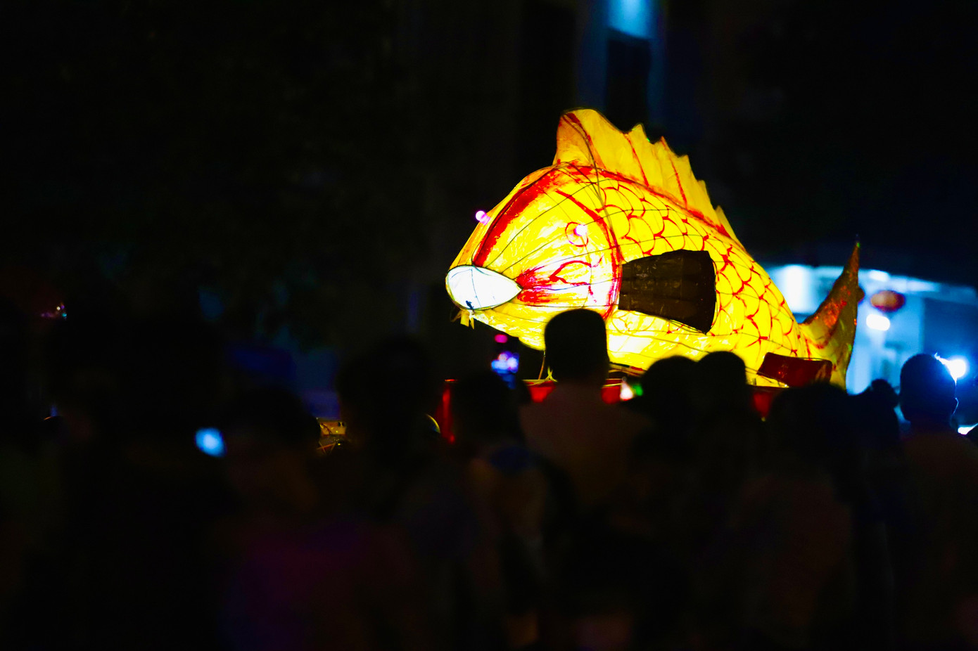 Được biết, để có những chiếc đèn trung thu cỡ lớn như vậy, một số người dân ở các địa phương đã lên ý tưởng và góp tiền trên tinh thần tự nguyện. Mỗi người một phần việc, từ làm khung sắt đến lắp đặt ánh sáng, trang trí mô hình …