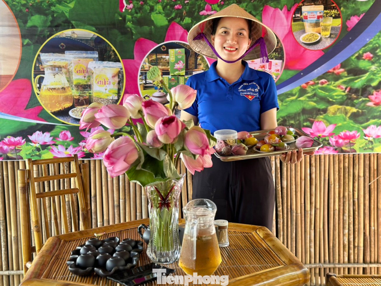 Hoa sen, búp sen, lá sen, đài sen được thu hoạch, tạo nên rất nhiều sản phẩm phục vụ nhu cầu của người tiêu dùng.