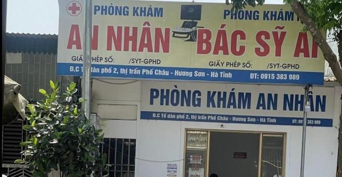 Phòng khám nơi bệnh nhân tử vong.