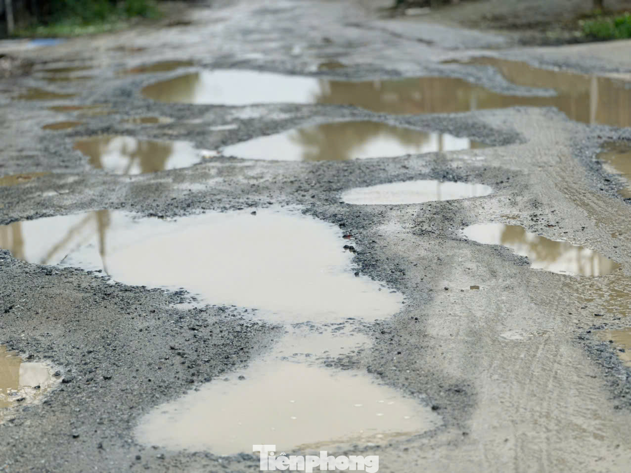 Trao đổi với Tiền Phong, lãnh đạo thị trấn Thạch Hà (huyện Thạch Hà) cho biết, thời gian qua, tuyến đường Sông Cày xuống cấp nghiêm trọng, người dân cũng nhiều lần kiến nghị, đề xuất để có phương án xử lý nhằm đảm bảo an toàn giao thông trên tuyến. Tuy nhiên, đến nay vẫn chưa có biện pháp khắc phục. Theo lãnh đạo địa phương, đường xuống cấp tạo thành những vũng nước sâu, tiềm ẩn nguy cơ tai nạn giao thông, đặc biệt vào ban đêm khi tầm nhìn hạn chế. Trao đổi với Tiền Phong, lãnh đạo thị trấn Thạch Hà (huyện Thạch Hà) cho biết, thời gian qua, tuyến đường Sông Cày xuống cấp nghiêm trọng, người dân cũng nhiều lần kiến nghị, đề xuất để có phương án xử lý nhằm đảm bảo an toàn giao thông trên tuyến. Tuy nhiên, đến nay vẫn chưa có biện pháp khắc phục. Theo lãnh đạo địa phương, đường xuống cấp tạo thành những vũng nước sâu, tiềm ẩn nguy cơ tai nạn giao thông, đặc biệt vào ban đêm khi tầm nhìn hạn chế.