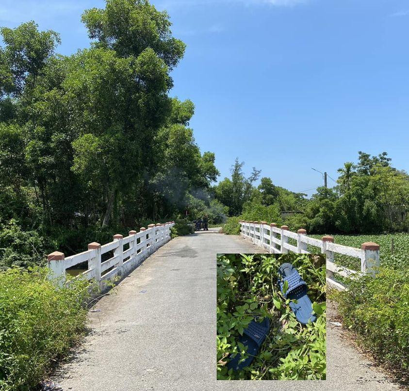 Hiện trường nơi phát hiện thi thể. Hiện trường nơi phát hiện thi thể.