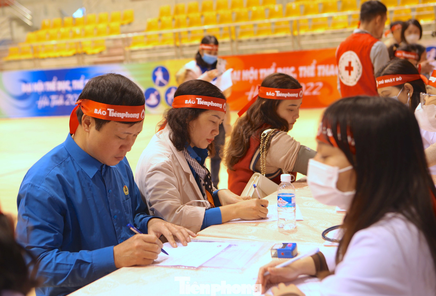 Trong ngày diễn ra chương trình hiến máu, Hà Tĩnh đã thu về hơn 500 đơn vị máu.