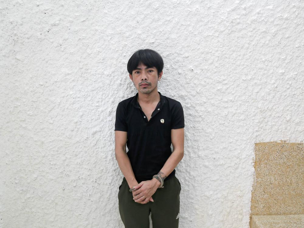 Đối tượng Lê Văn Hoàn - chủ mưu vụ việc. Đối tượng Lê Văn Hoàn - chủ mưu vụ việc.