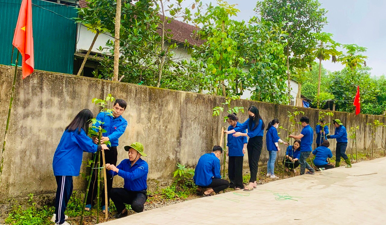 Tuổi trẻ thị trấn Hương Khê đã triển khai nhiều phần việc ý nghĩa như tổ chức trồng 30 cây sao đen; tổ chức tuyên truyền, phát tờ rơi không lấn chiếm lòng lề đường để kinh doanh buôn bán.