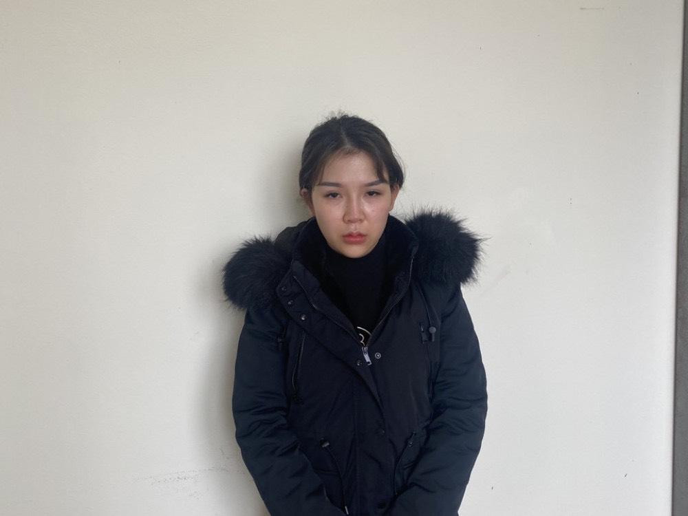 Đặng Thị Hải Hà bị bắt giữ. (Ảnh CAHT) Đặng Thị Hải Hà bị bắt giữ. (Ảnh CAHT)