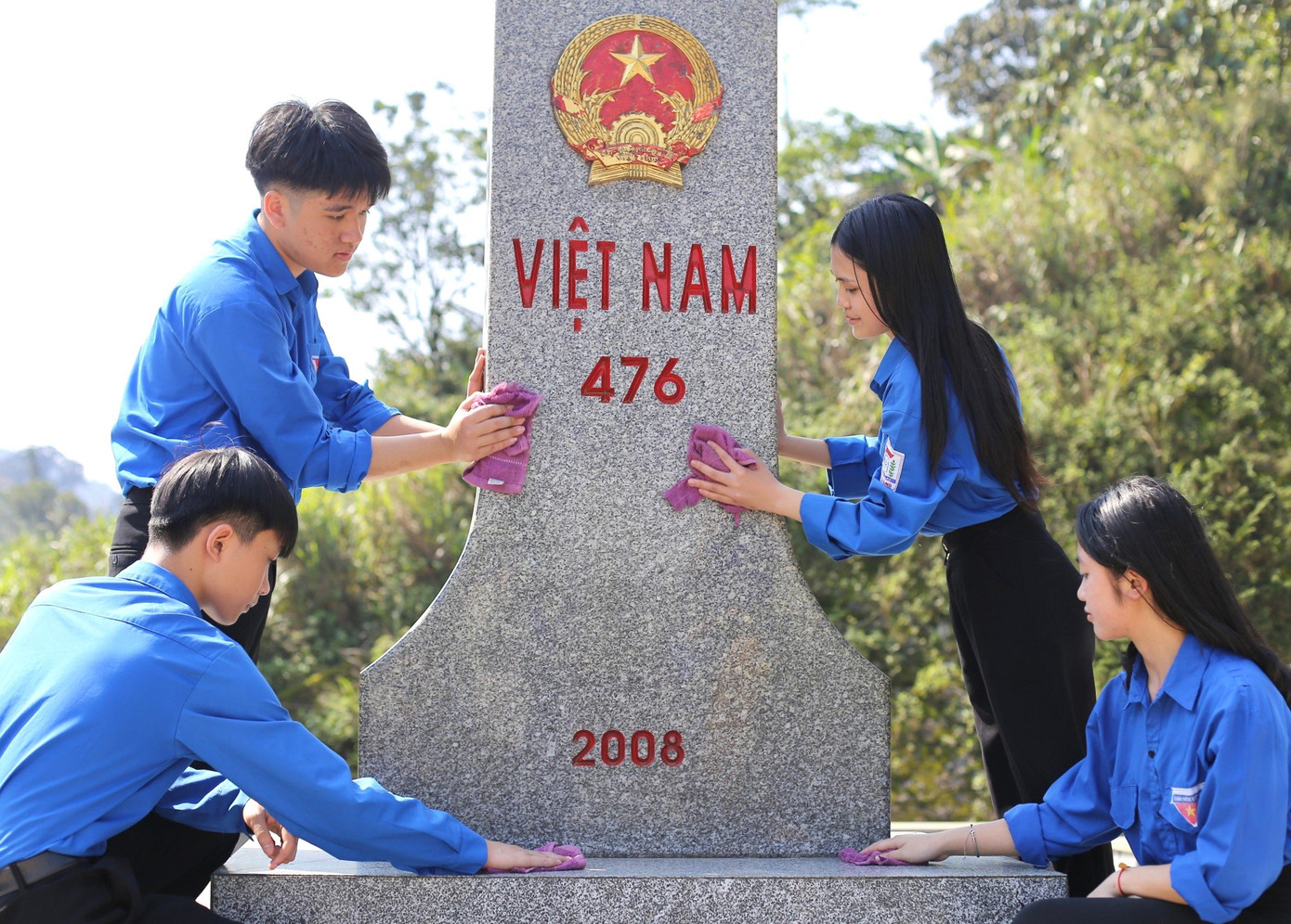 Tuyên truyền về lịch sử hình thành cột mốc biên giới 476.