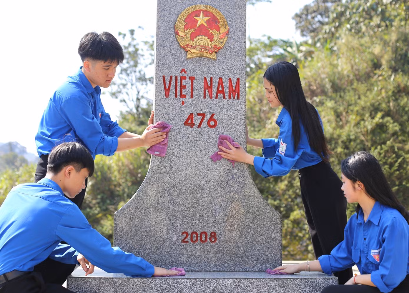 Tuyên truyền về lịch sử hình thành cột mốc biên giới 476.
