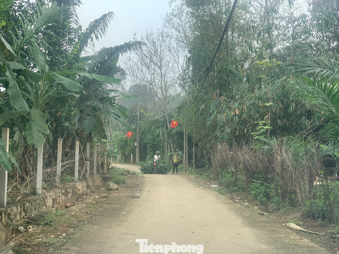 Đoạn đường phát hiện cháu bé bị bỏ rơi ở khu vực cống nước.