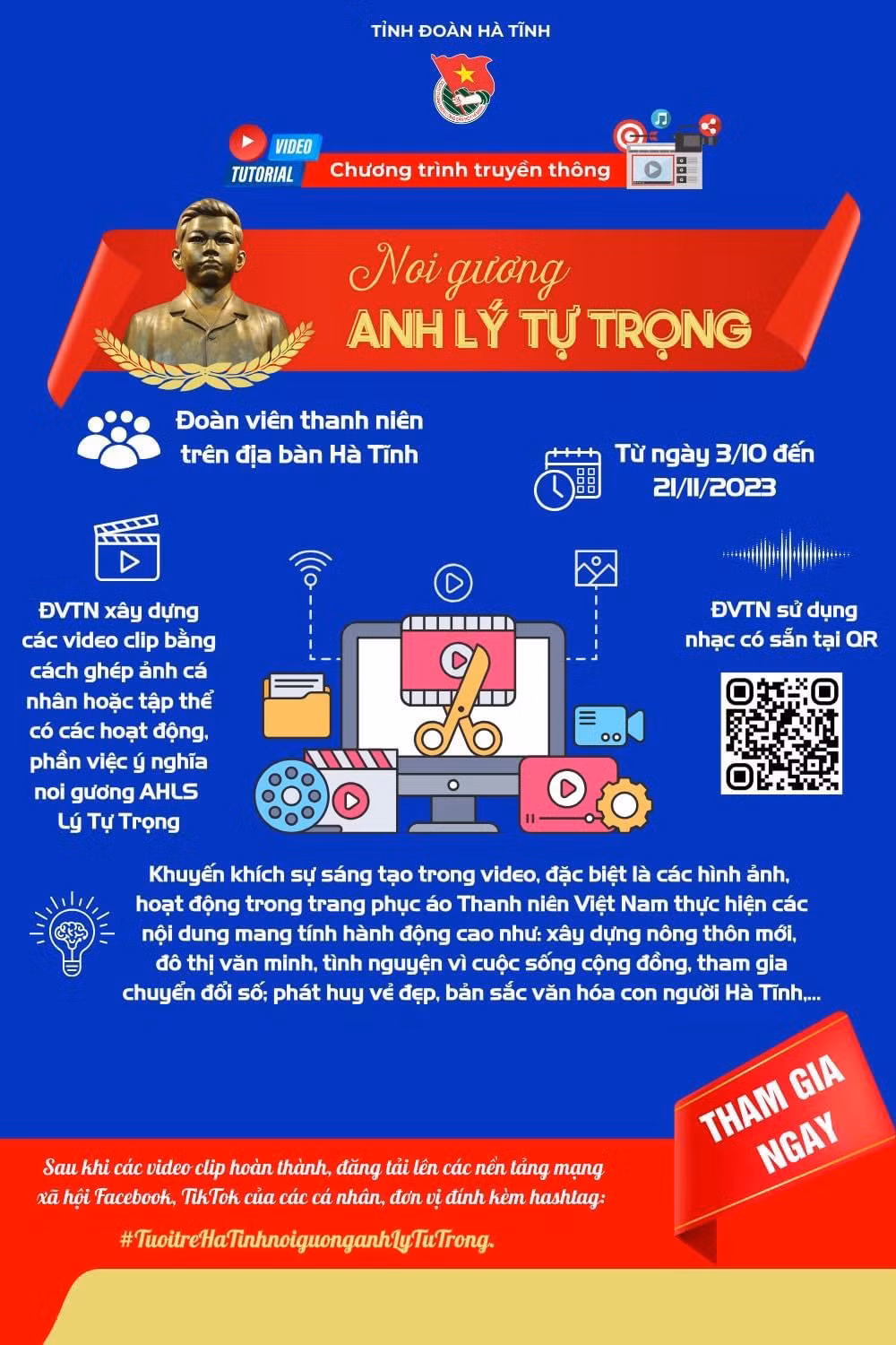 Đặc biệt, công tác tuyên truyền trên các nền tảng mạng xã hội được triển khai hiệu quả gắn với phát động cuộc vận động “Ứng xử văn minh trên không gian mạng” và chương trình truyền thông “Noi gương anh Lý Tự Trọng” trong các cấp bộ Đoàn...