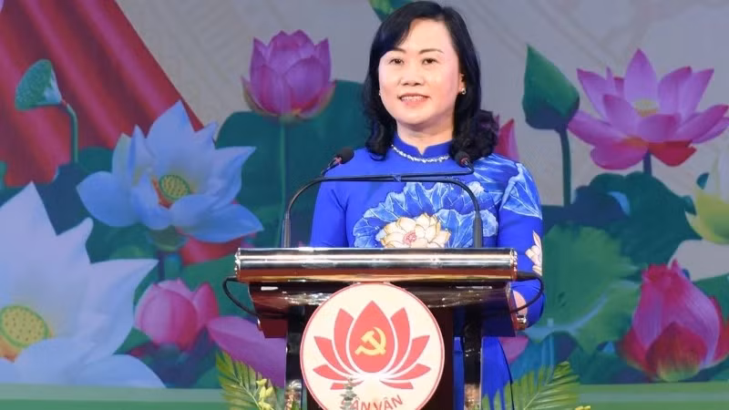 Bà Trương Thanh Huyền giữ chức Trưởng Ban Tổ chức Tỉnh ủy Hà Tĩnh. (Ảnh Ngô Tuấn)