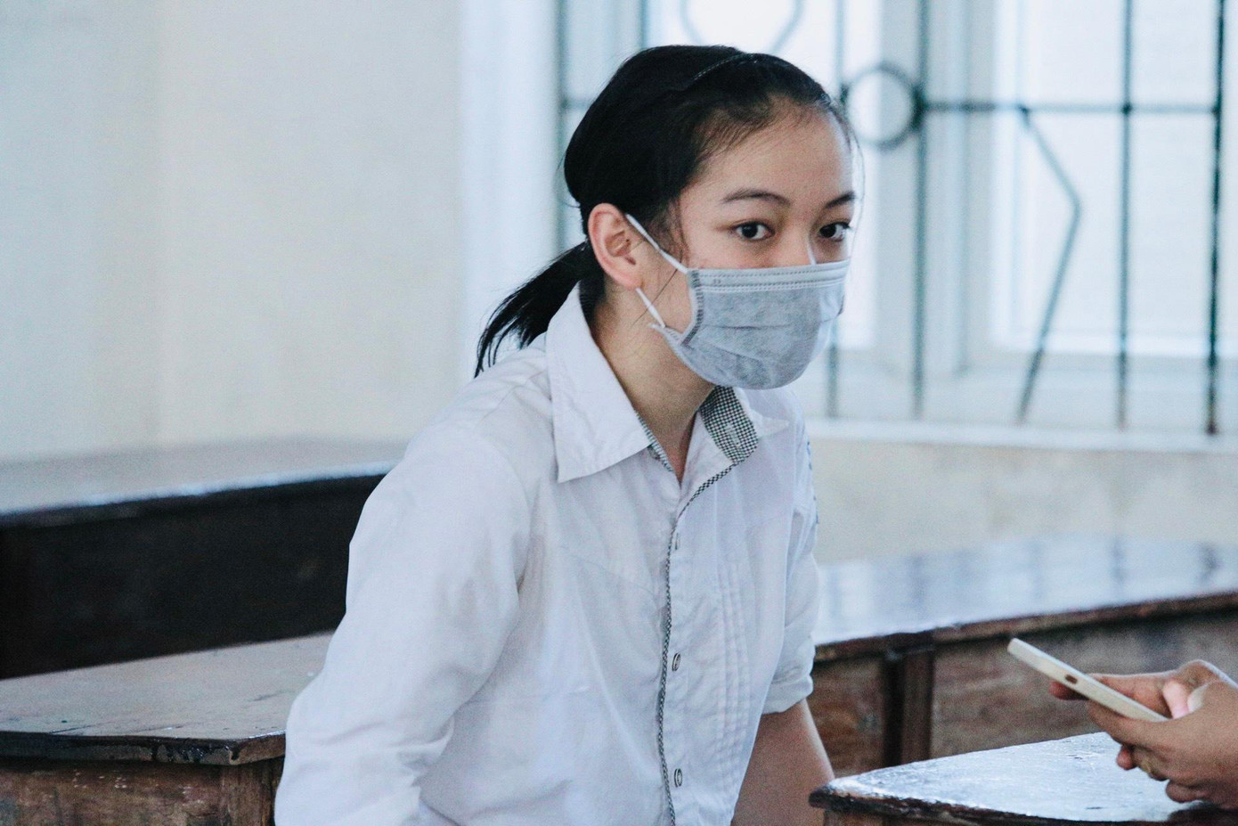 Linh đặt kỳ vọng vào kỳ thi để viết tiếp giấc mơ vào giảng đường đại học. Linh đặt kỳ vọng vào kỳ thi để viết tiếp giấc mơ vào giảng đường đại học.