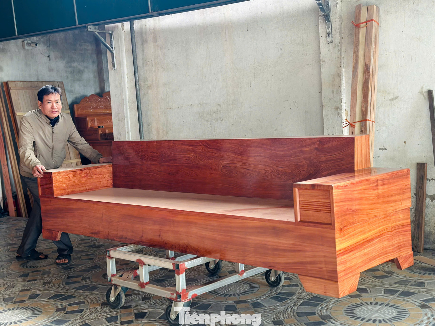 Ước tính năm 2024, doanh thu công nghiệp - tiểu thủ công nghiệp, dịch vụ của xã Thanh Bình Thịnh đạt hơn 550 tỷ đồng.