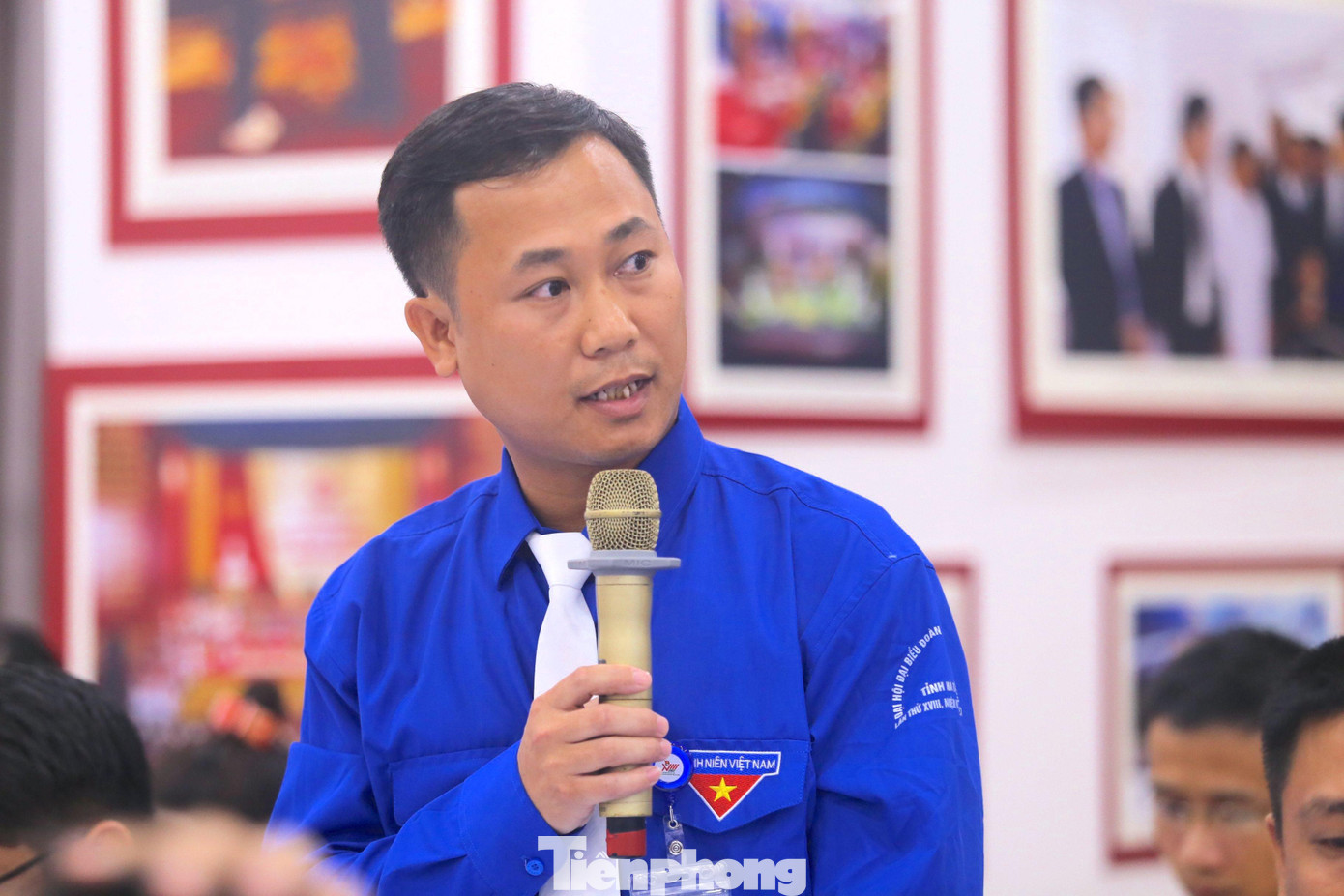 Anh Nguyễn Văn Thiều – đại biểu Đoàn thị trấn Lộc Hà.