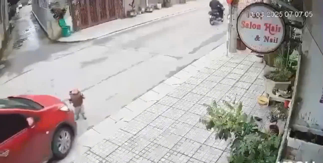 Hiện trường xảy ra vụ việc (ảnh cắt từ clip)