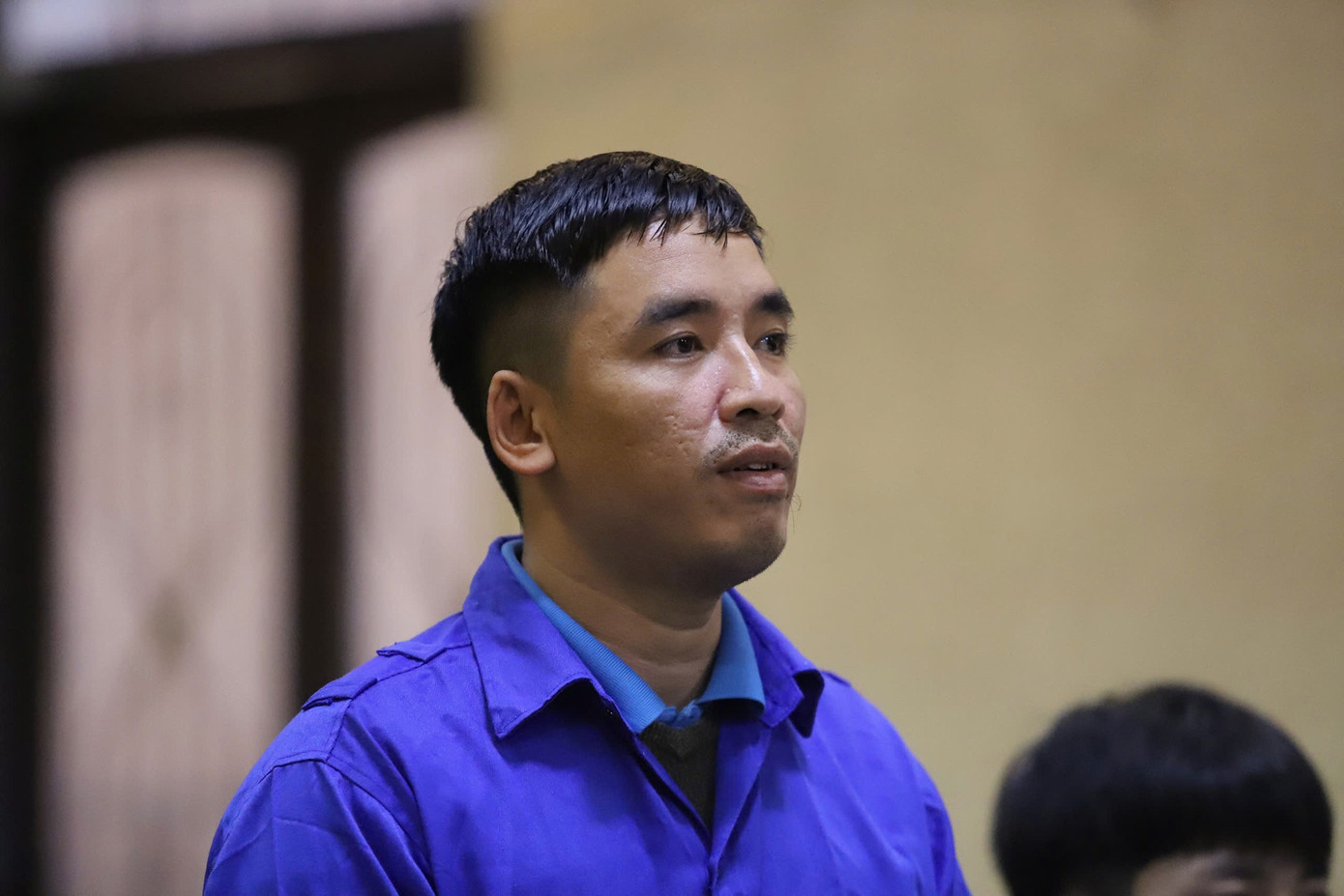 Bị cáo Đặng Đình Nam tại phiên tòa.