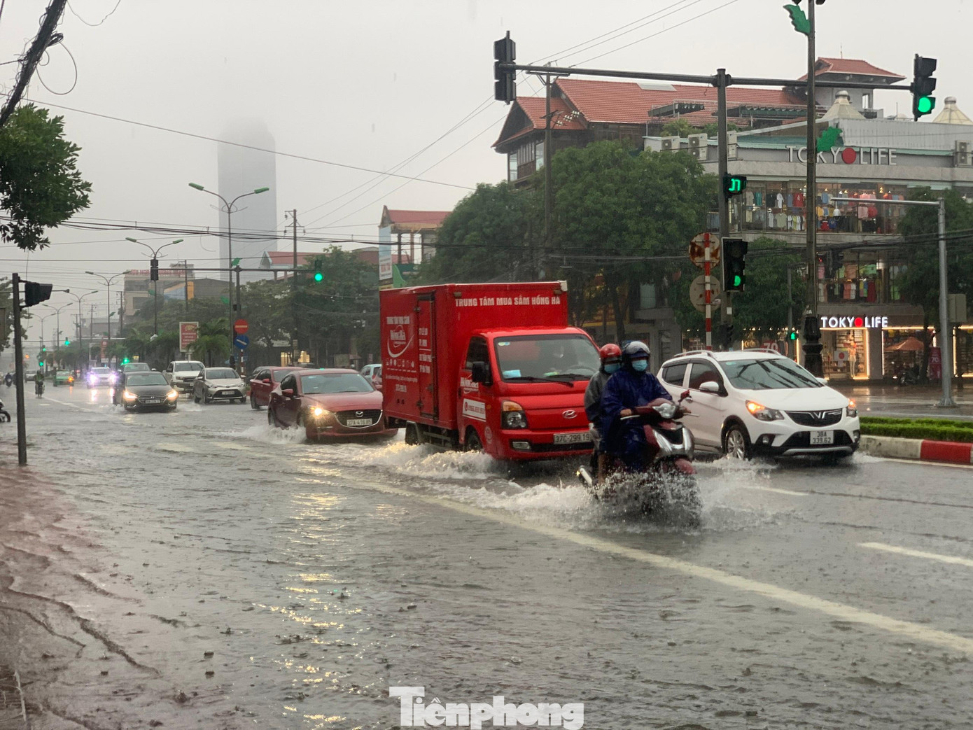 Hình ảnh tại đường Trần Phú.