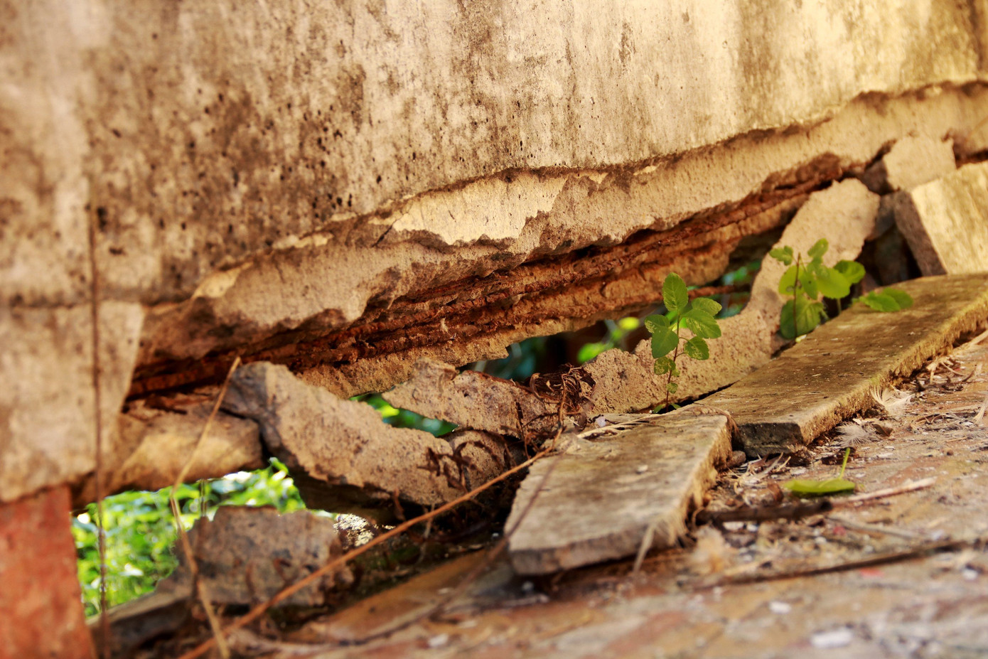 Các công trình hư hỏng gây mất an toàn khi người dân vào khu vực bên trong trụ sở. Được biết, thực hiện sáp nhập, huyện Thạch Hà (Hà Tĩnh) từ 31 xã, thị trấn sáp nhập còn 22 xã, thị trấn. 9 trụ sở xã không được sử dụng, bỏ hoang.