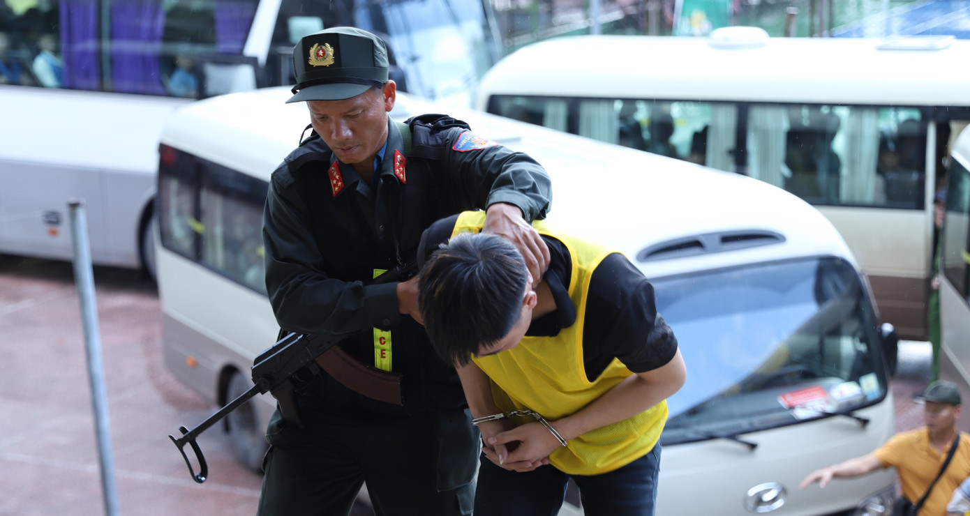 Một đối tượng trong đường dây bị bắt giữ. (Ảnh CAHT) Một đối tượng trong đường dây bị bắt giữ. (Ảnh CAHT)