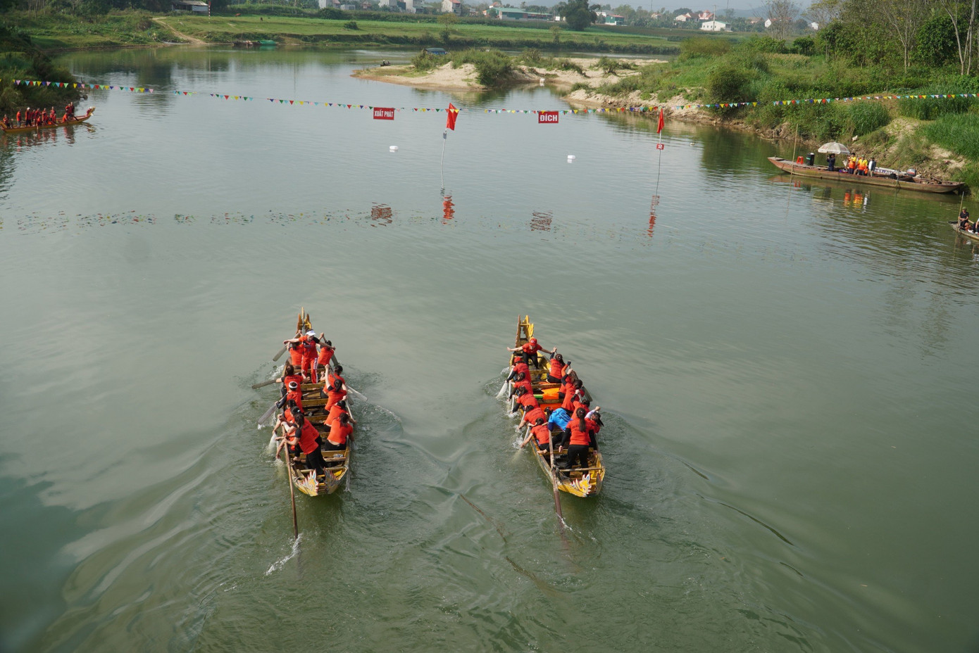 Phần thi đấu theo thời gian, đội nào về đích với thời gian ngắn nhất, không vi phạm nội quy sẽ giành chiến thắng.