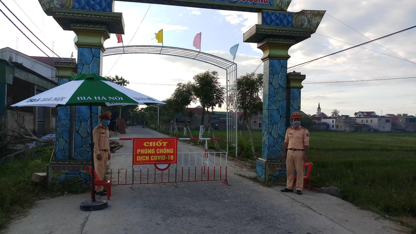 Ngành chức năng đã phong tỏa toàn bộ nơi ở của những ca bệnh liên quan.