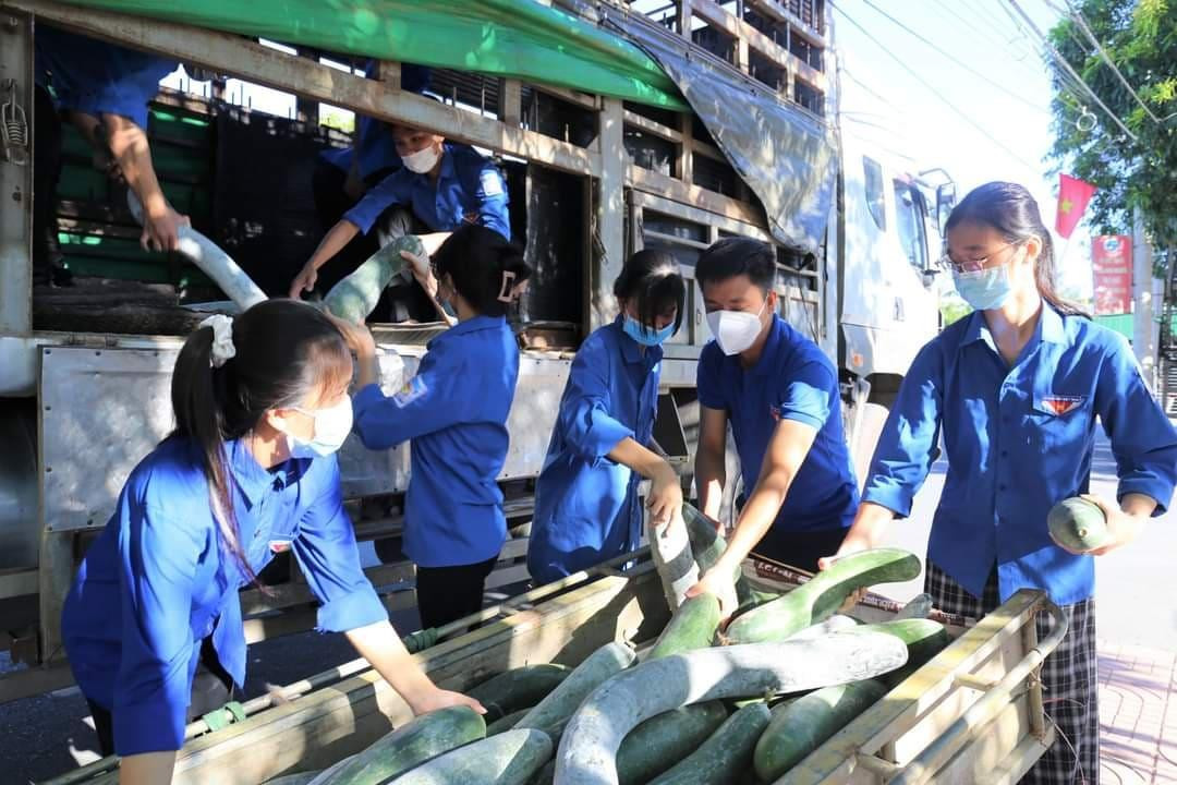 Nhiều ngày qua, đội ngũ thanh niên tình nguyện ở Hà Tĩnh xung phong đến các điểm tiếp nhận hàng hóa ở địa phương hỗ trợ phân chia nhu yếu phẩm, đóng gói để gửi vào hỗ trợ đồng bào miền Nam.