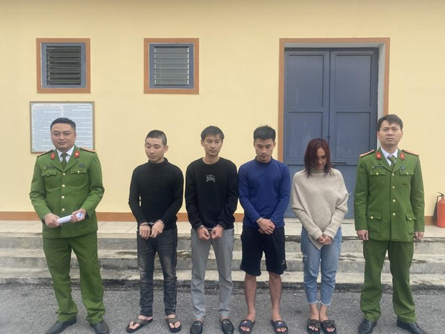 4 đối tượng bị khởi tố về hành vi “Tổ chức sử dụng trái phép chất ma túy".