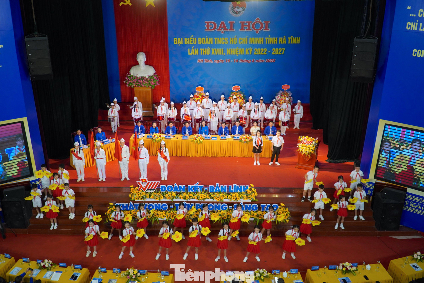 Sáng 16/8, Đại hội đại biểu Đoàn TNCS Hồ Chí Minh tỉnh Hà Tĩnh lần thứ XVIII, nhiệm kỳ 2022 – 2027, diễn ra phiên trọng thể.