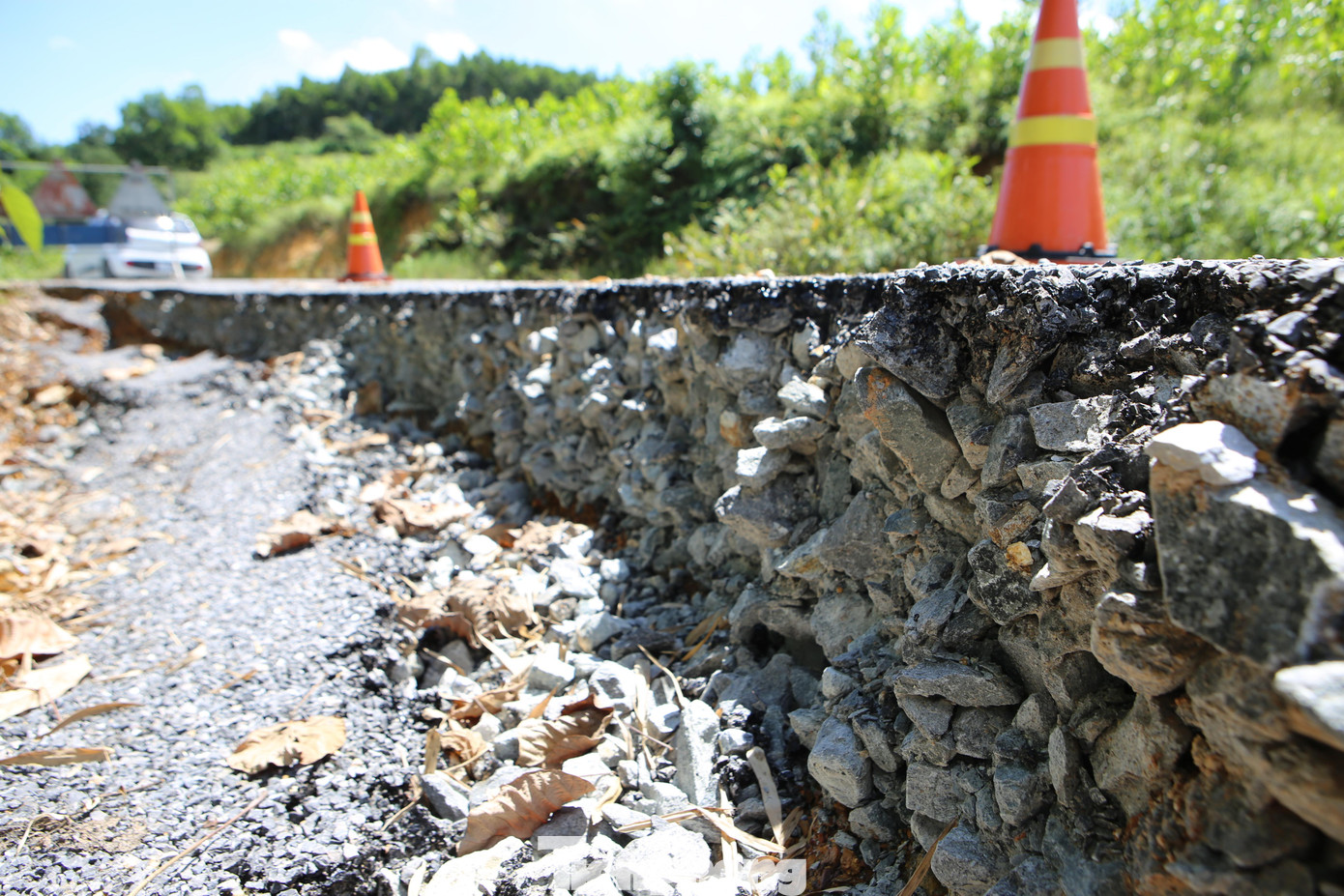 Mục tiêu công trình đặt ra là sửa chữa hư hỏng phần nền, mặt đường, hệ thống thoát nước, hoàn thiện hệ thống ATGT để đảm bảo an toàn giao thông, cải thiện điều kiện khai thác toàn tuyến.