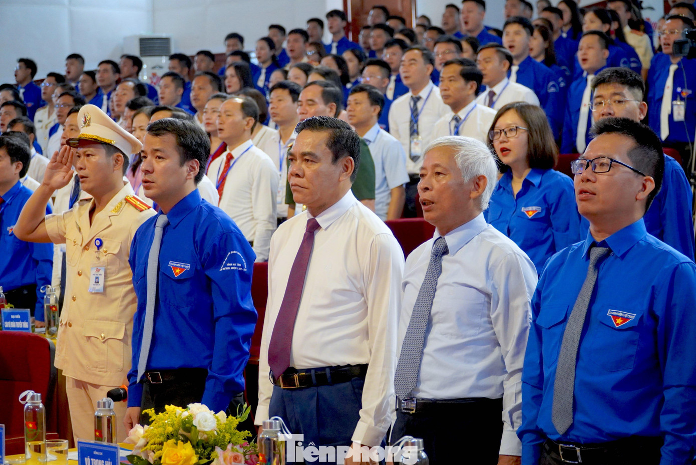 Đại diện lãnh đạo Trung ương và tỉnh Hà Tĩnh tham dự Đại hội.