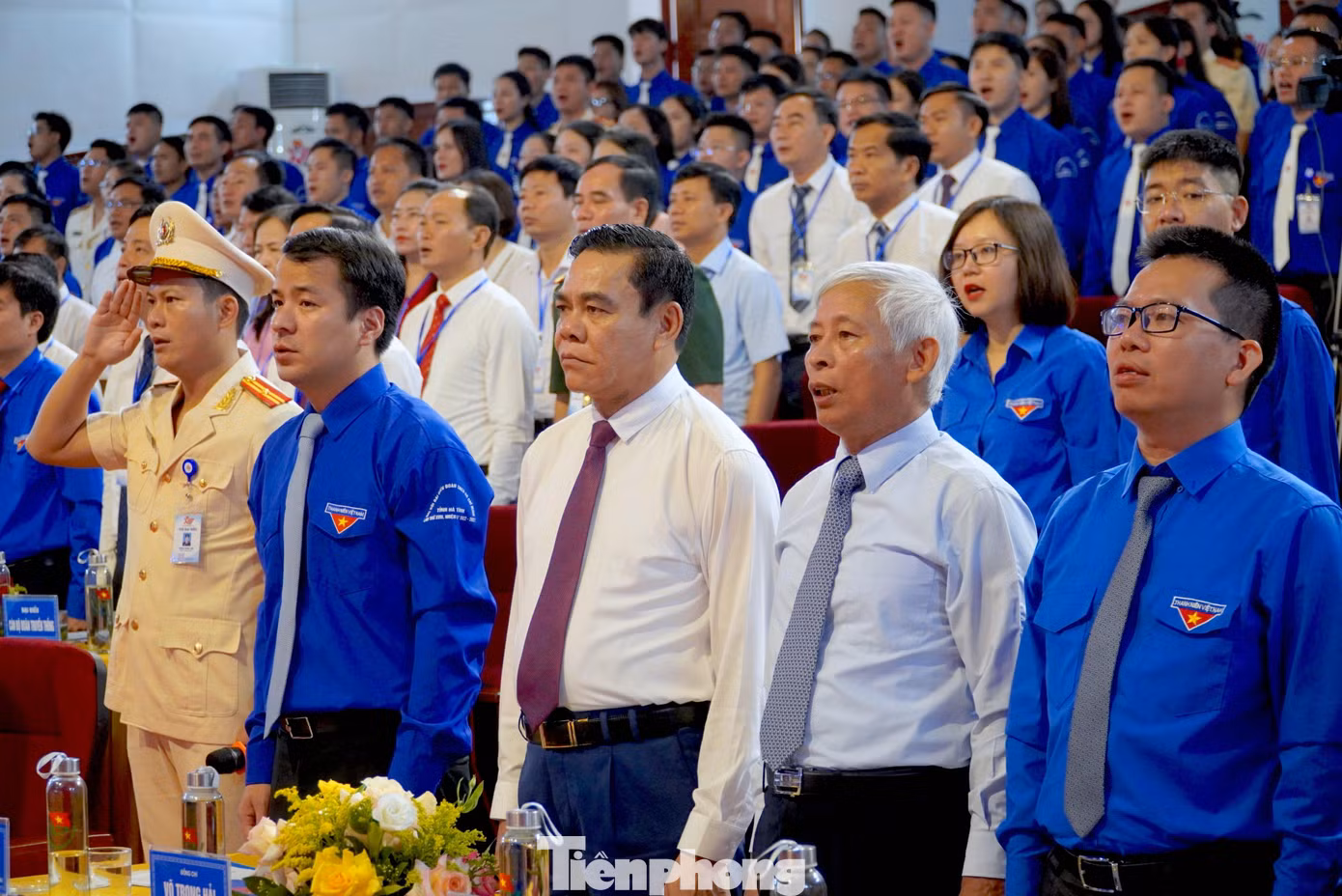 Đại diện lãnh đạo Trung ương và tỉnh Hà Tĩnh tham dự Đại hội.