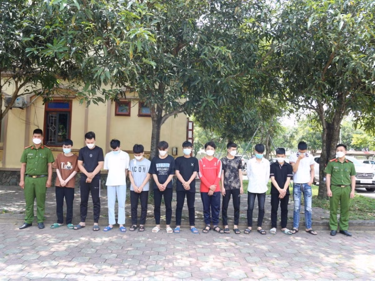 Nhóm thanh thiếu niên bị khởi tố do có liên quan đến đường dây đánh bạc trực tuyến qua ví MoMo.