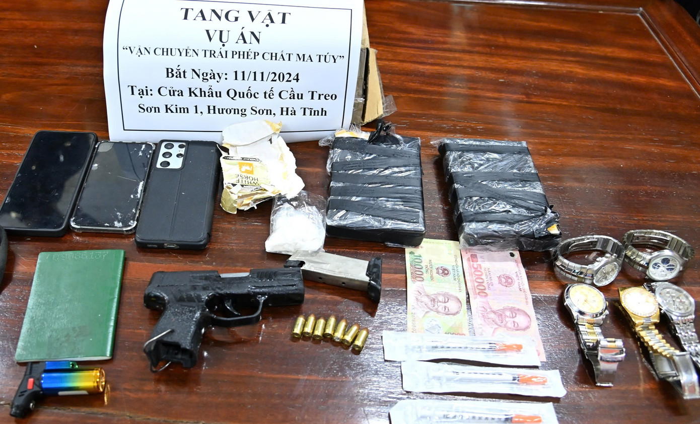 Tang vật lực lượng chức năng thu giữ. Tang vật lực lượng chức năng thu giữ.