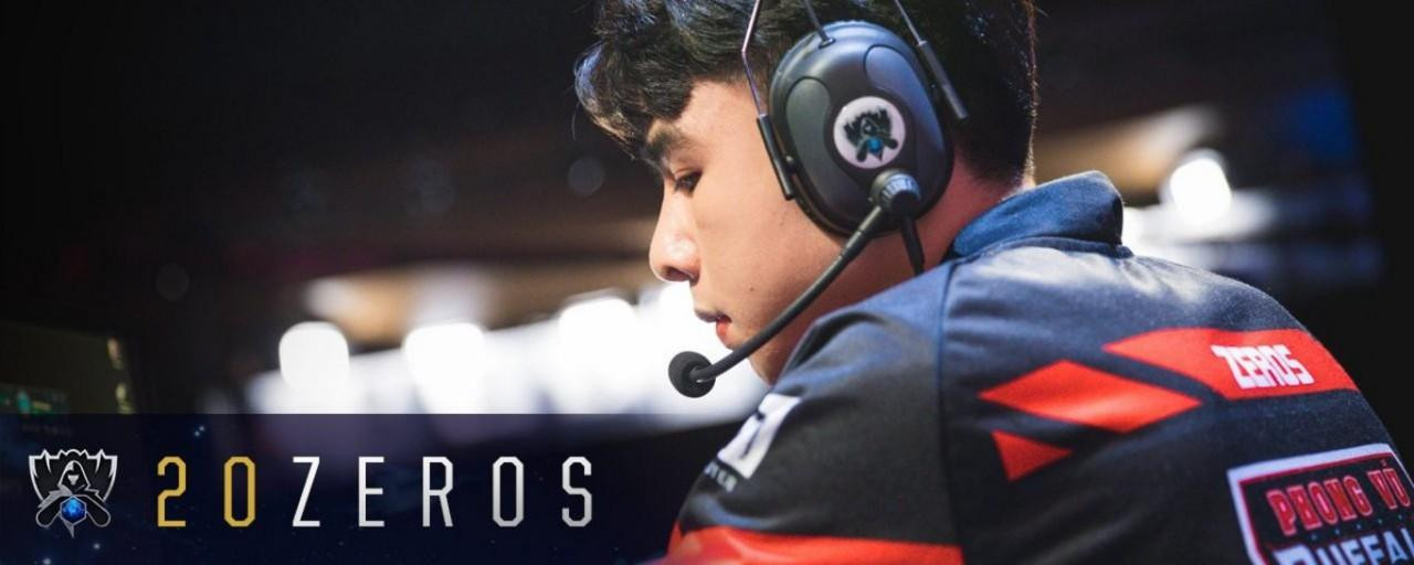 Zeros từng lọt Top 20 game thủ xuất sắc nhất CKTG 2018.